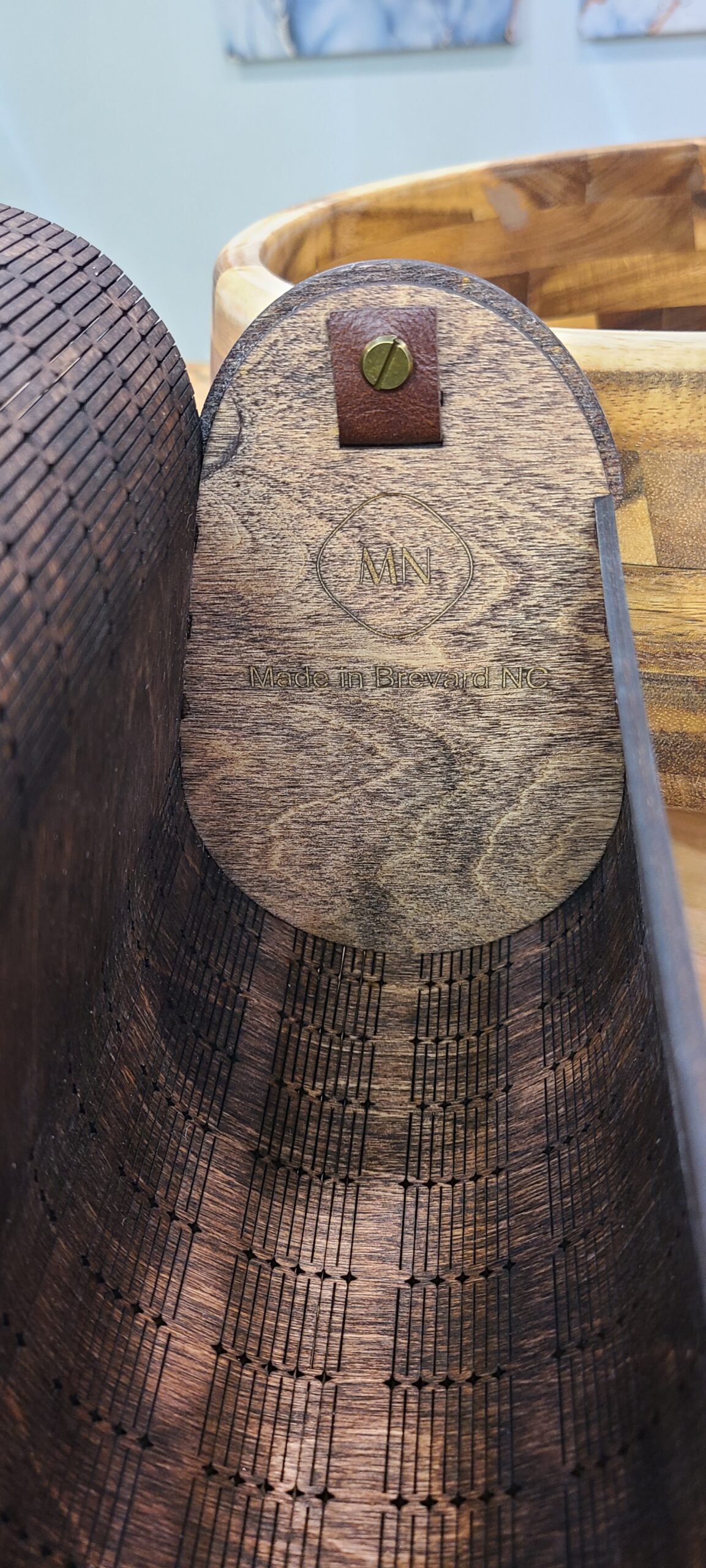 The Laurel Wood Purse - inside